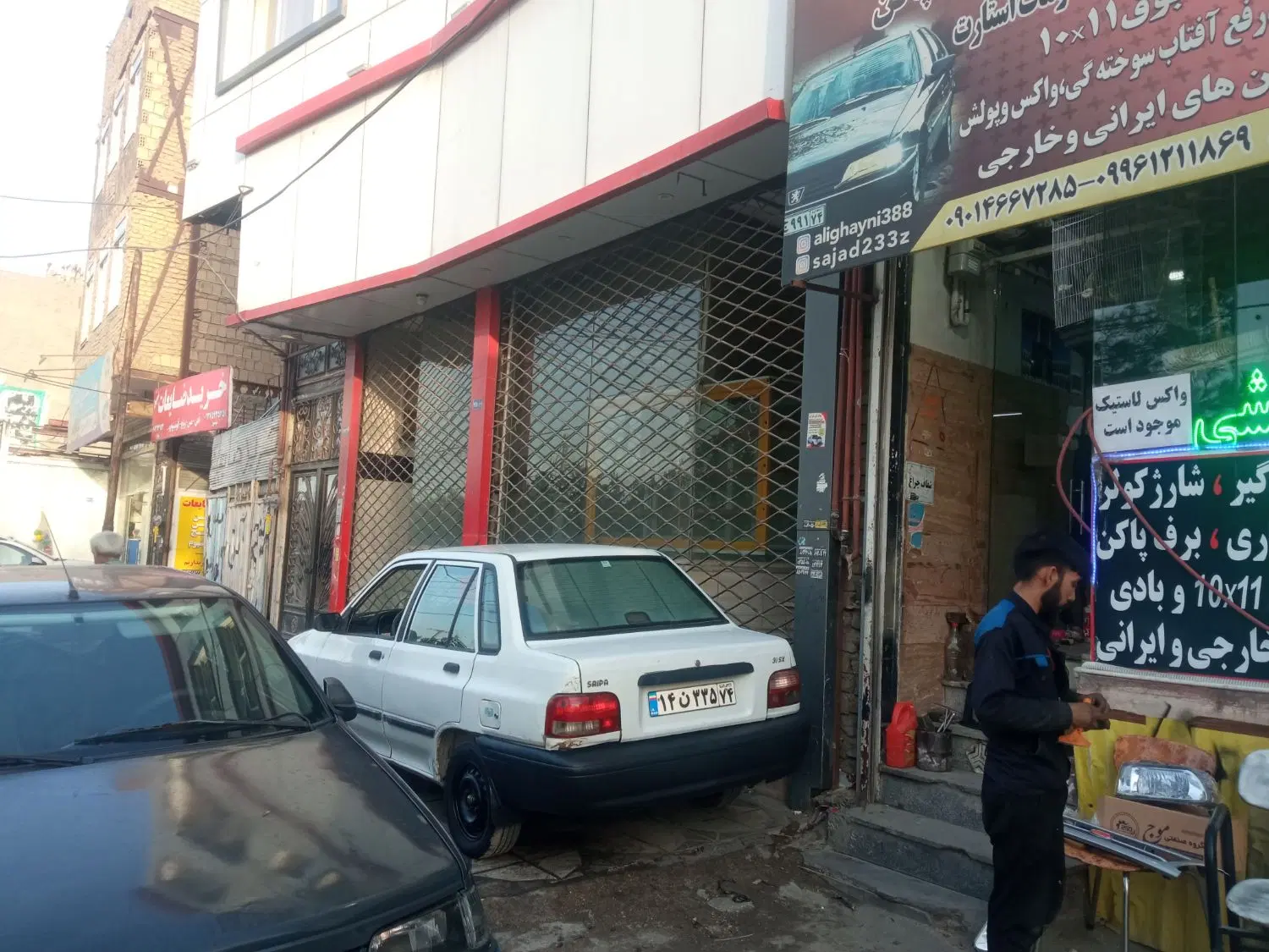 120متر مغازه با تجاری دایم