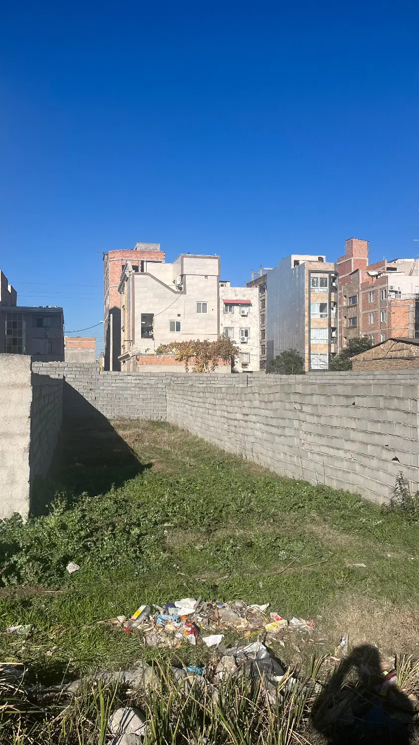 زمین اماده ساخت طبیعت