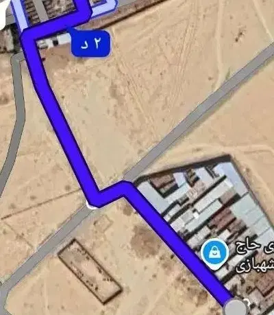 زمین فروشی روبرو بازار دام مشهد