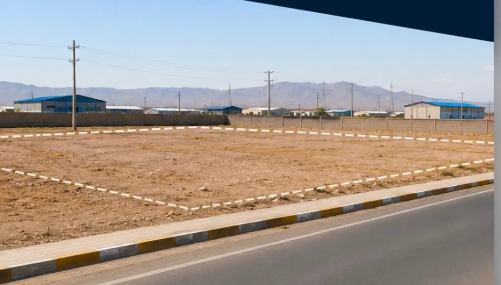 فروش زمین صنعتی ، قیمت توافقی