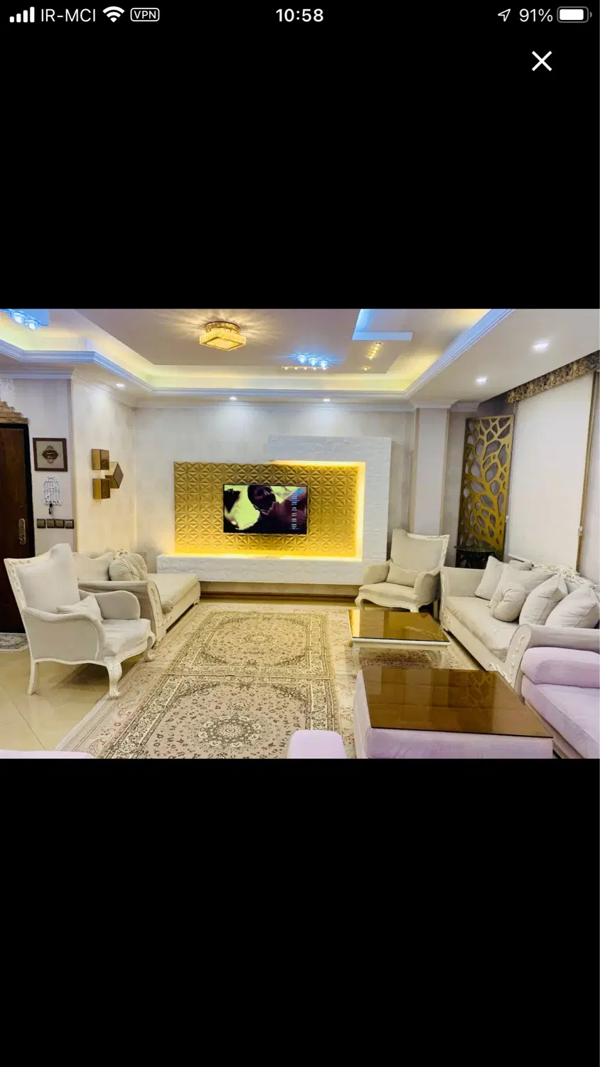 ۷۶ متر __ فول باز سازی __ دو خواب تهرانسر