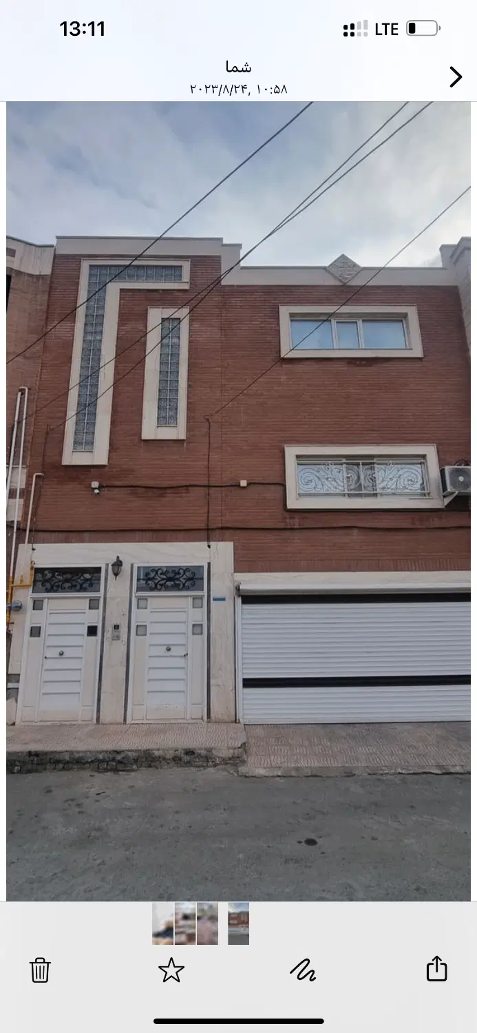 خانه نیم طبقه نوساز دو خوابه