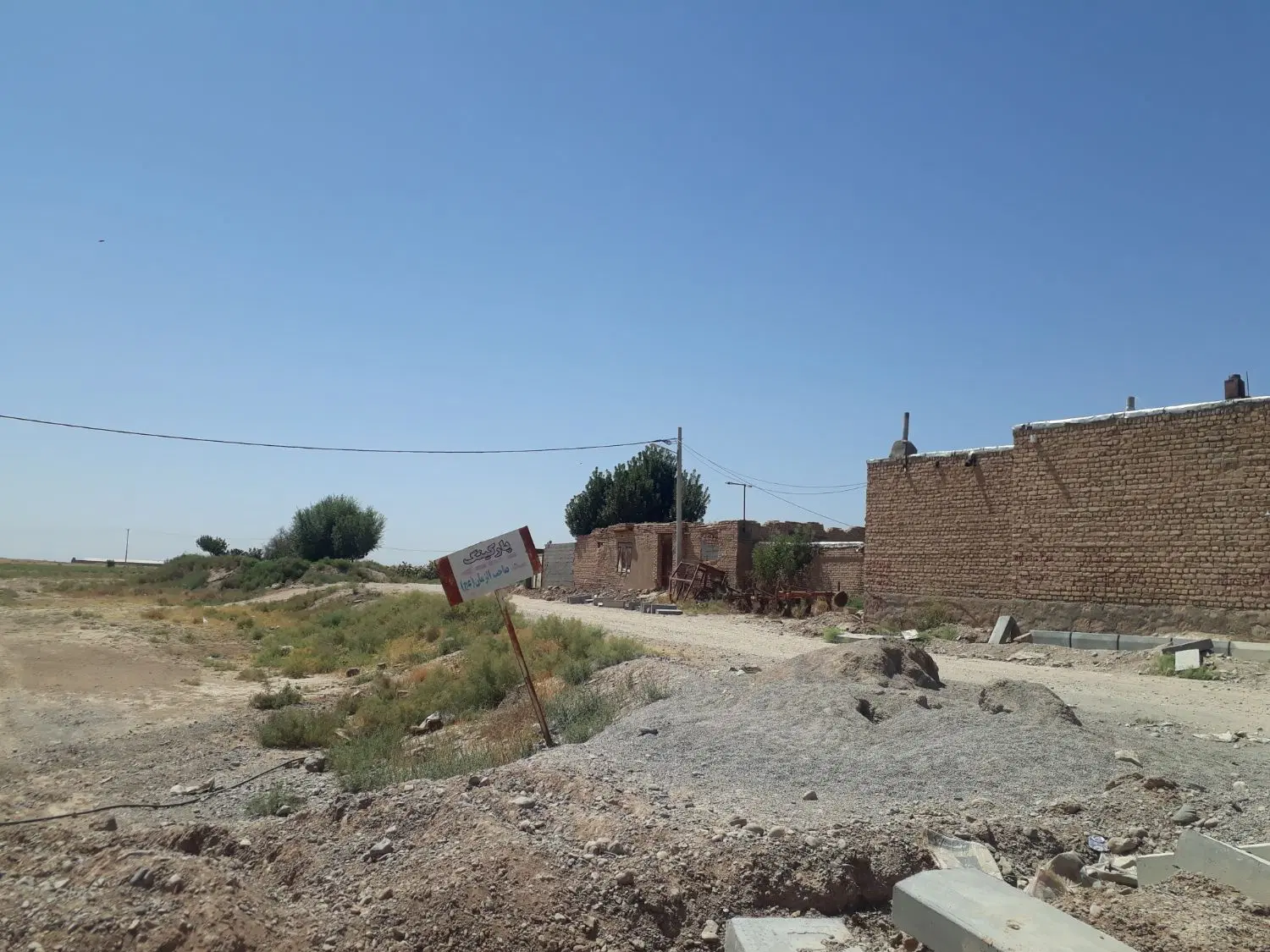 زمین در بافت روستا با امتیازات مشارکت ساخت معاوضه