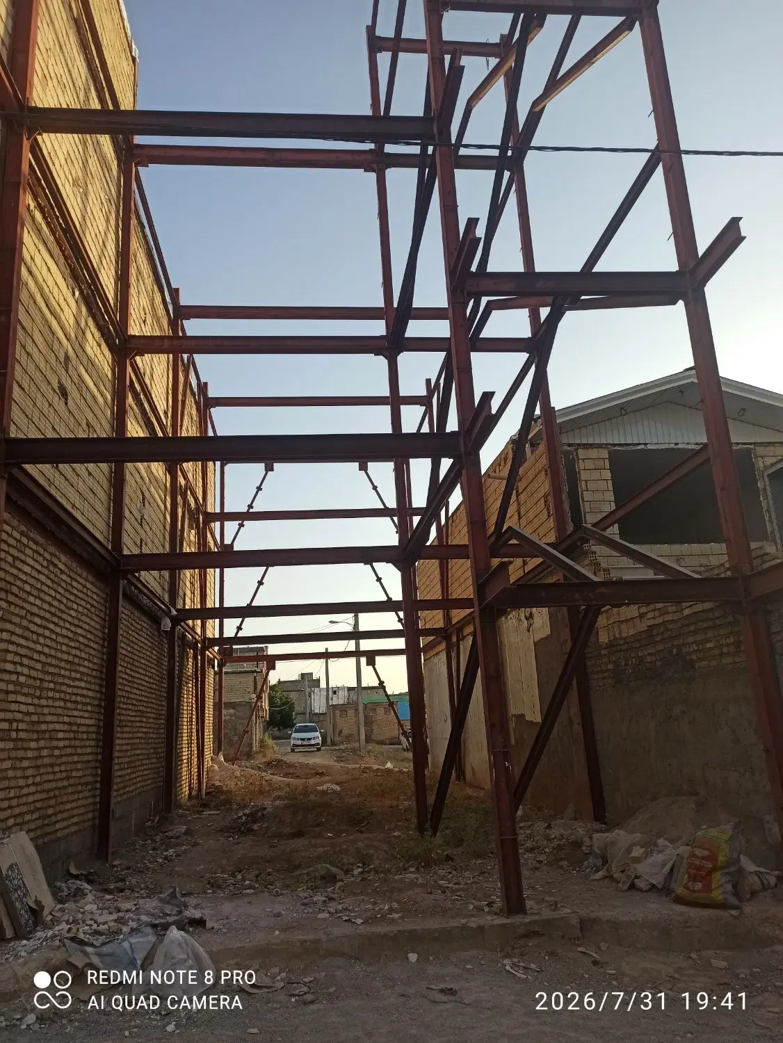 زمین مسکونی اسکلت خلیفه