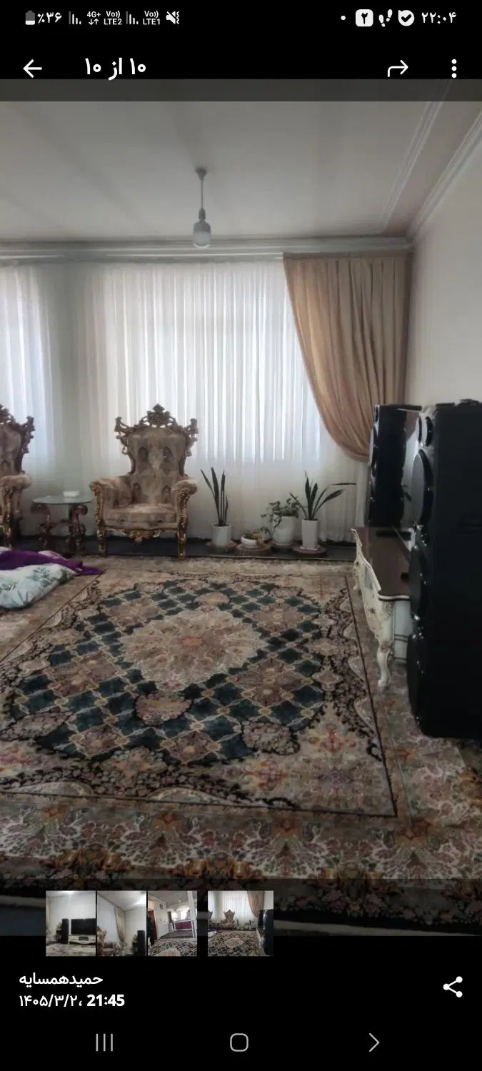 فروش واحد۱۳۰متری درشهرک نور بغل ایستگاه اخر مترو