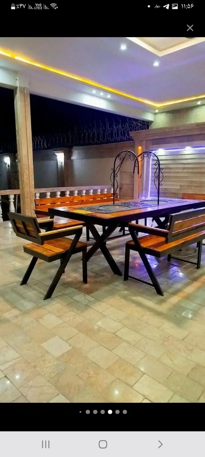 اجاره باغ ویلا استخراب گرم، فوتبال دستی_سیستم صوتی