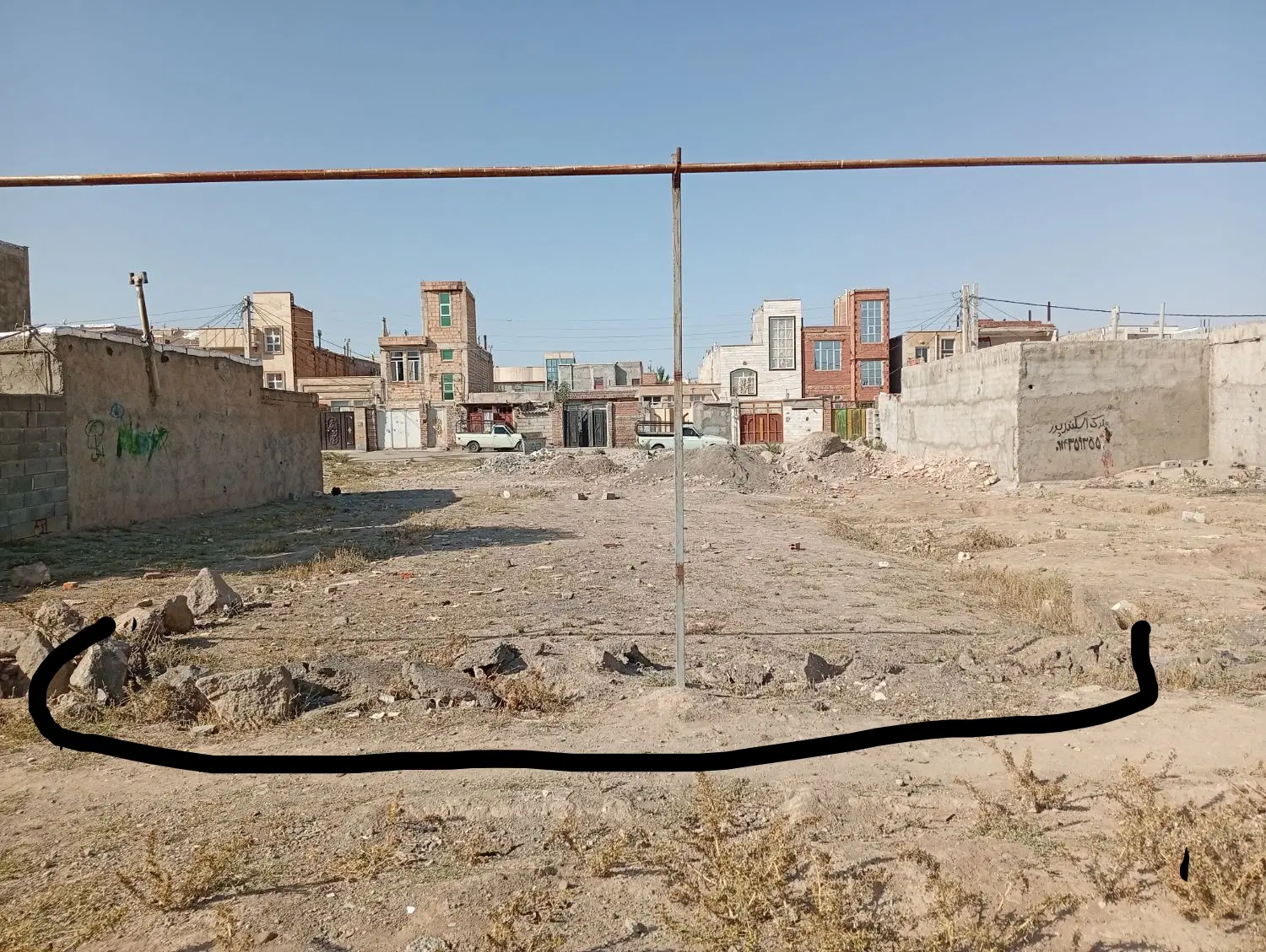 زمین در ایران آباد