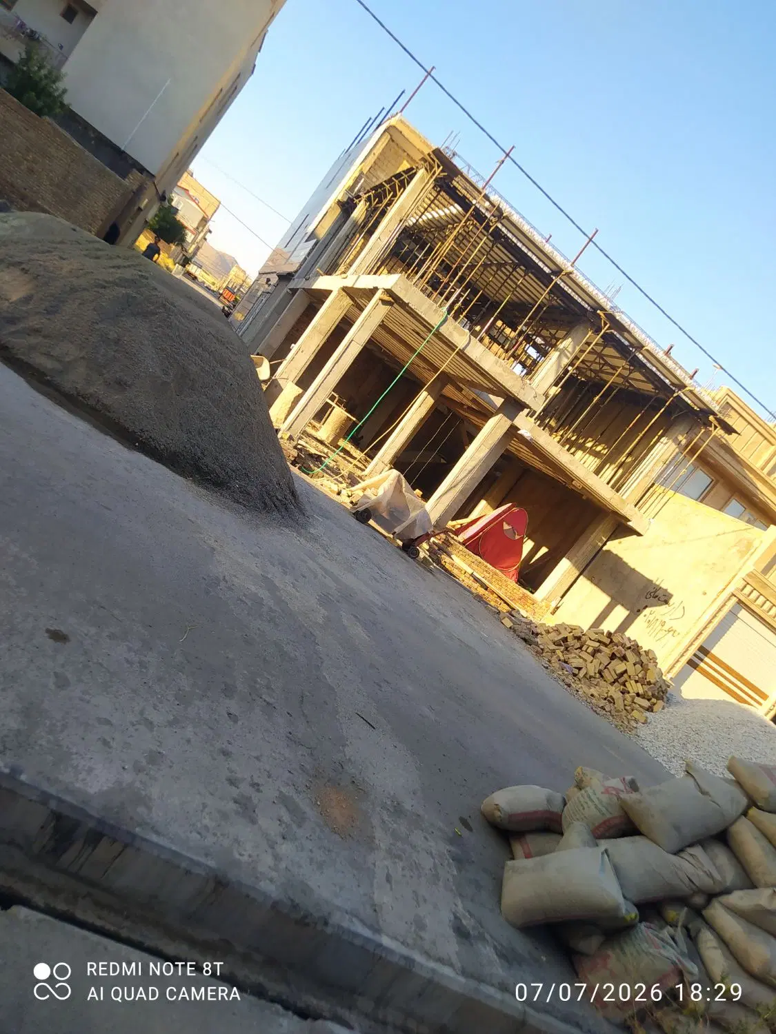 فروش ساختمان نیمه کاره