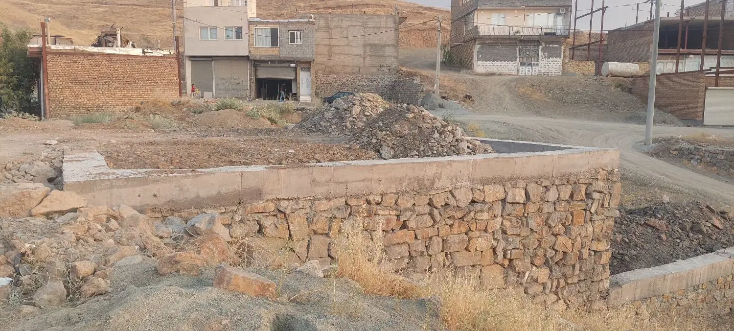 زمین اساوله قواره ۱۰۰ متری