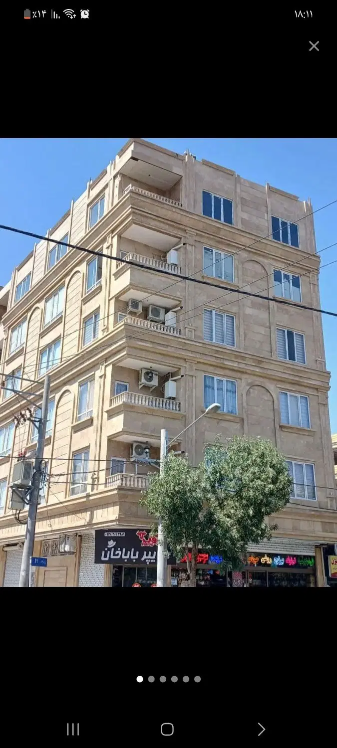 ۱۴۰ متر سه خواب سر نبش