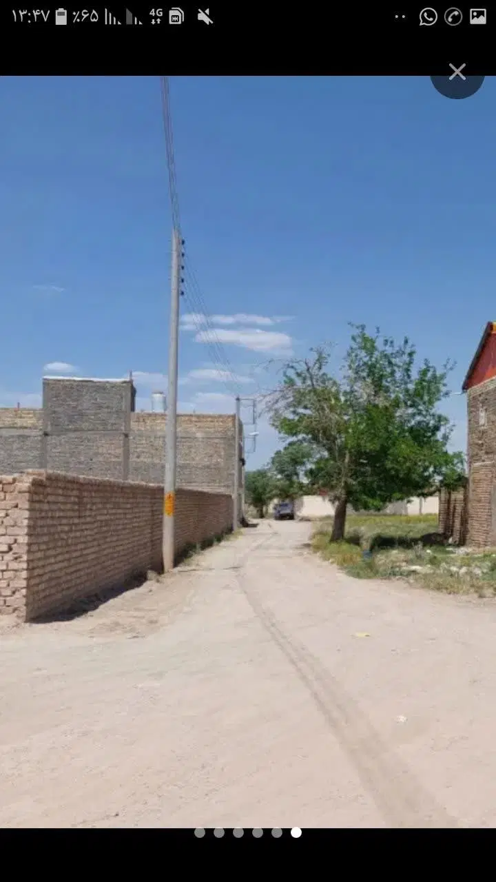 زمین 155 متری  فروشی بلوار امام رضا