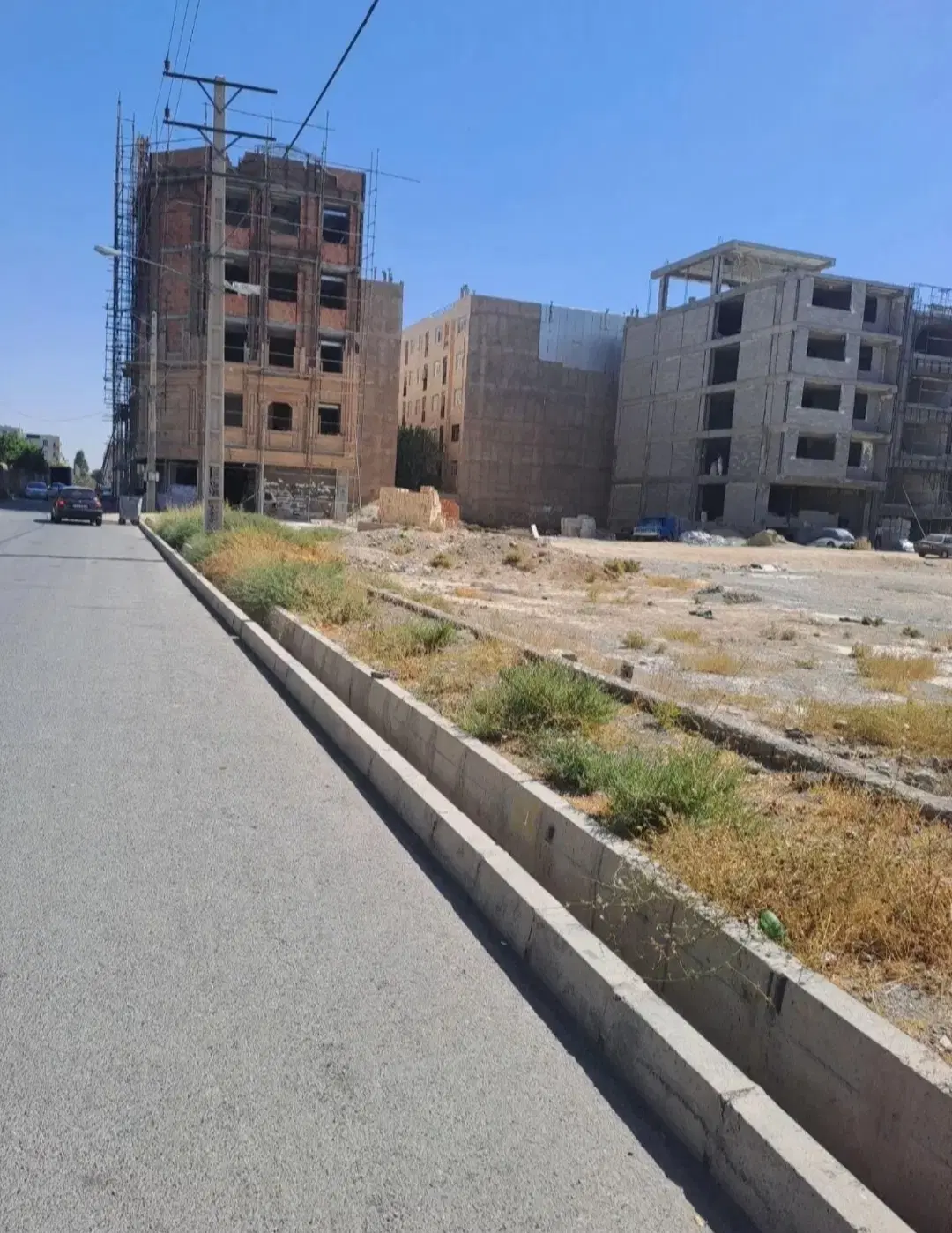زمین بر فدک برای ساخت و ساز