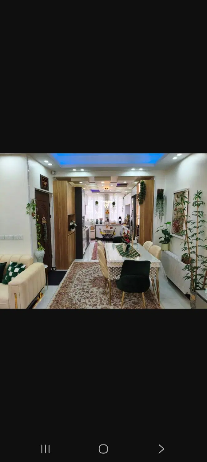 ۹۰ متر فول امکانات ط سوم ۴ ساله