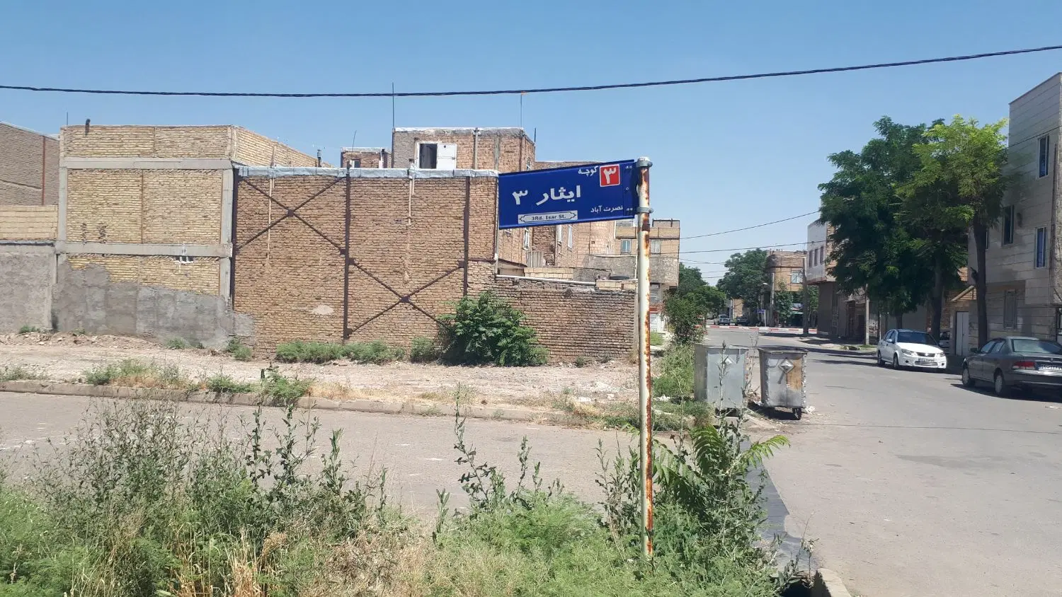 زمین فروشی درنصرت آباد