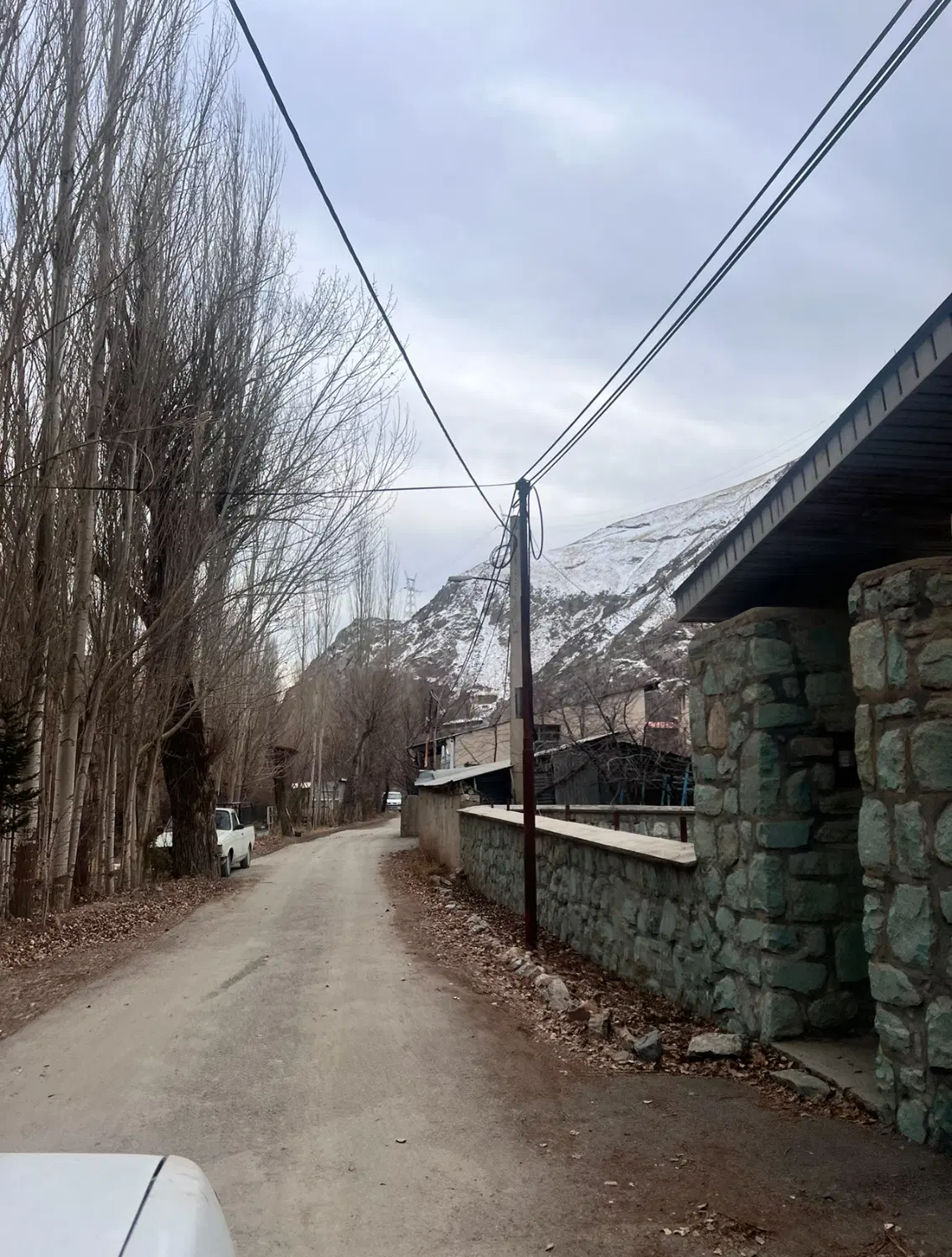 زمین جاده چالوس